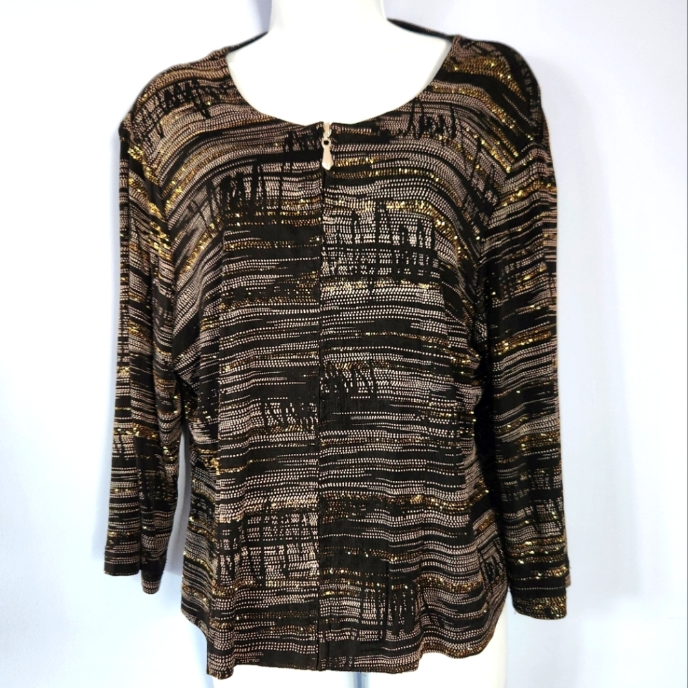 Scorpio Black And Gold Jacket